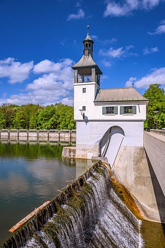 BAVIÈRE : AUGSBOURG - HOCHZOLL - BARRAGE HYDROÉLECTRIQUE