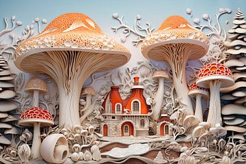 Mushroom universe by Erich Krätschmer
