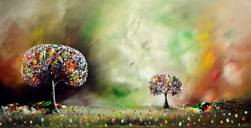 Green World by Gena Theheartofart