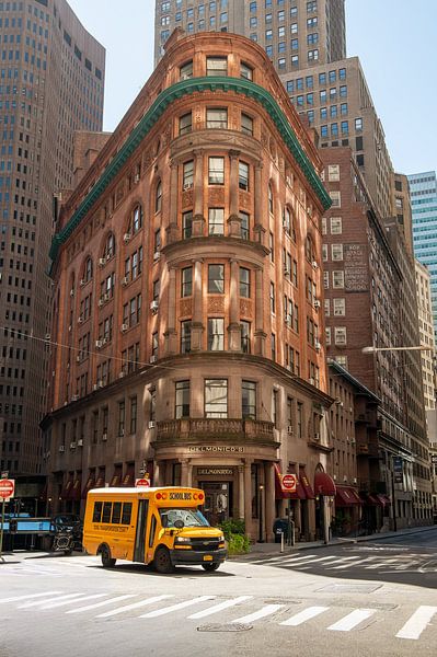 Het Delmonico's gebouw in New York City van Mark Bolijn