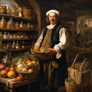 The Grocer by Gert-Jan Siesling