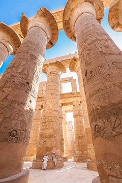 Temple de Karnak - Louxor, Égypte sur Bart van Eijden