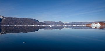 A panoramic image with reflection by Ellen van Schravendijk