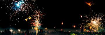 Fireworks over Essen by Martin Haunhorst