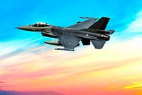 F-16 Fighting Falcon, take off.