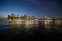 New York Manhattan at sunset