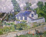 Häuser in Auvers – Vincent van Gogh von 1000 Schilderijen Miniaturansicht