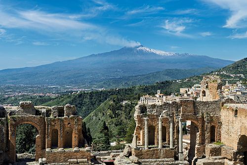 Sicilië - Taormina - Antiek Theater van Taormina