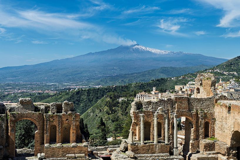 Sizilien - Taormina - Teatro Antico di Taormina von Dieter Meyer