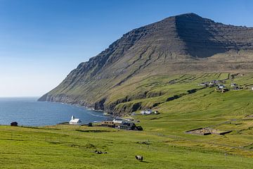 Vidareidi in the Faroe Islands by Adelheid Smitt