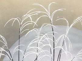 Herbes neigeuses et lune, Kamisaka Sekka