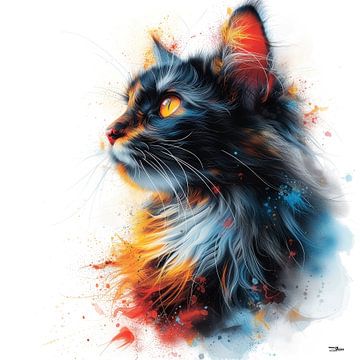 Katze - Katze von Gelissen Artworks