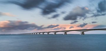 Zeeland Bridge by Jan Jongejan
