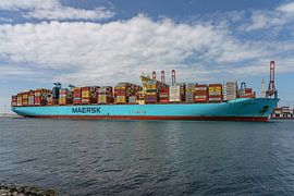 Das Mega-Containerschiff 