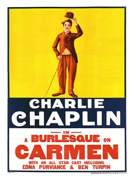 Charlie Chaplin 02 - Yellow by Malou Studio