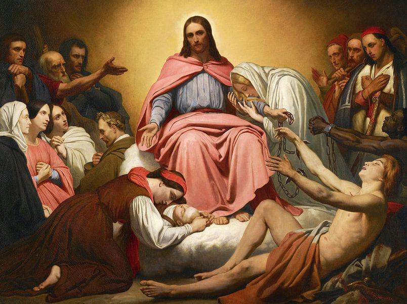 Ary Scheffer, Christus Consolator, 1851 von finemasterpiece