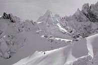 Winter Bergsteiger Chamonix von Menno Boermans Miniaturansicht