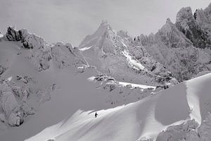 Alpinisme solitaire Chamonix sur Menno Boermans