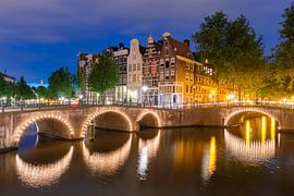 Keizersgracht Amsterdam by Martien Janssen