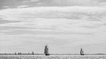 Sailing the Wadden Sea 5 by Gijs de Kruijf