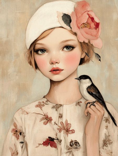 Der Vogel und das Mädchen von Carla Van Iersel