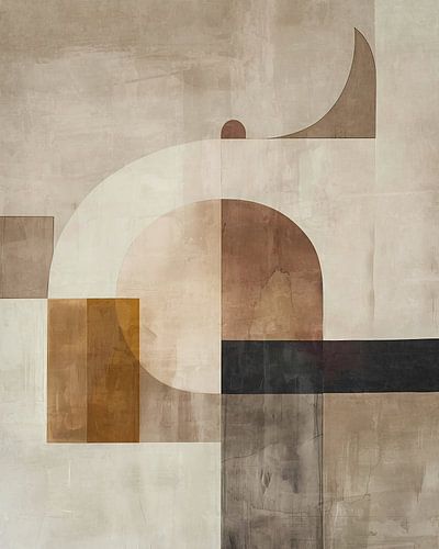 Minimalistisch geometrisch concept