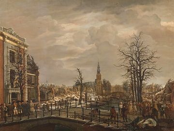 The Rapenburg in Leiden, Carel Lodewijk Hansen