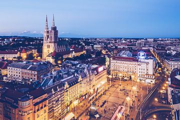 Zagreb Skyline von Alexander Voss