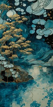 Japans landschap van Jolique Arte