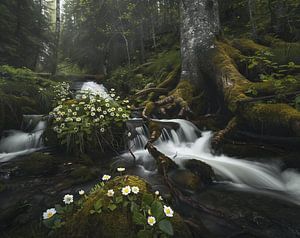 Wanderung durch Waldmärchen