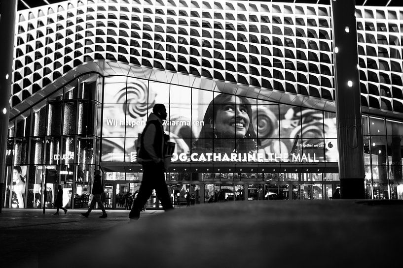 Hoog Catharijne in bnw von PIX STREET PHOTOGRAPHY
