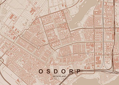 Lageplan von Osdorp