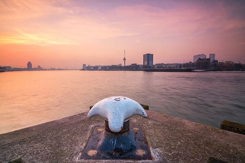 Zonsondergang in Rotterdam