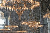 Candelabra in the Hagia Sofia