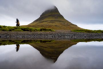 De spiegel van Kirkjufell