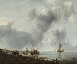 Schepen voor de kust, Jan van de Cappelle van Meesterlijcke Meesters thumbnail