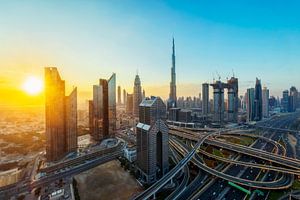 Skyline von Dubai von Dieter Meyrl