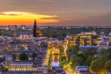 Skyline stad Den Haag van Original Mostert Photography