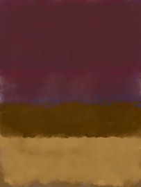 Minimalistische abstracte kunst – Schilderijen in de stijl van Mark Rothko van Dina Dankers