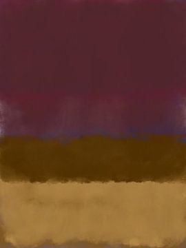 Minimalistische abstracte kunst – Schilderijen in de stijl van Mark Rothko van Dina Dankers