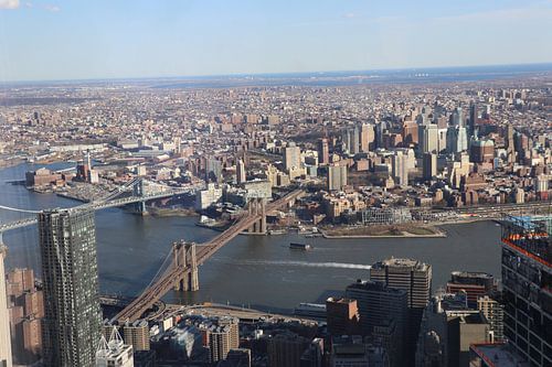 New York van boven van Charella Hulsbosch