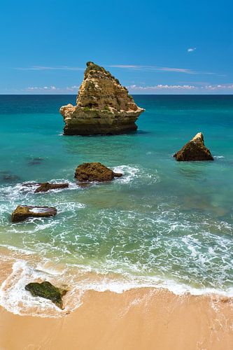 Farbenfrohe Algarve bei Lagos von Reiner Würz / RWFotoArt