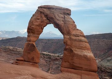 Delicate Arch National Park Arches Amerika van Marjolein van Middelkoop