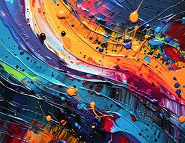 Schilderen in kunstkleuren