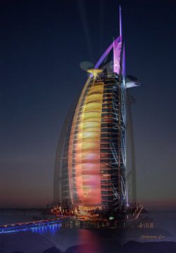 Building: Burj al-arab by Jos Verhoeven