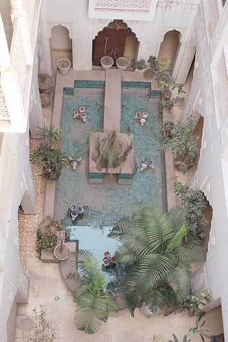Indiase courtyard
