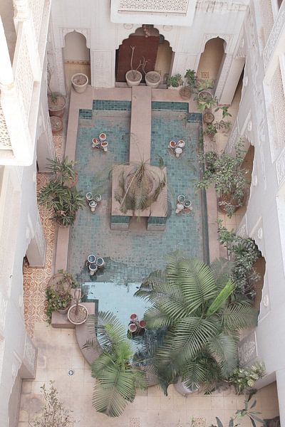 Indian courtyard by Your Travel Reporter