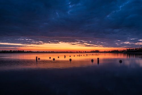 The Last Colours Over the Haarrijnseplas by Mr White Takes Pictures