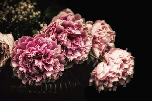Romantische vintage pioenen