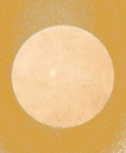 Moon in Soft Light in Natural Colors by Mad Dog Art